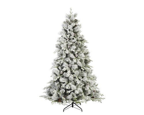Albero natale innevato 210 - albero,