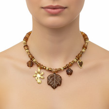 NUOVO Collana Boho Chic Donna