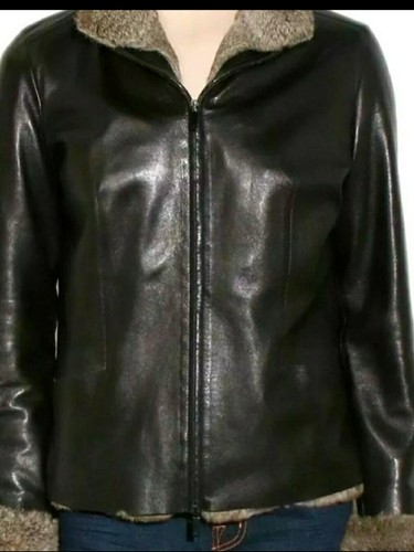 Gucci fur black leather - gucci,