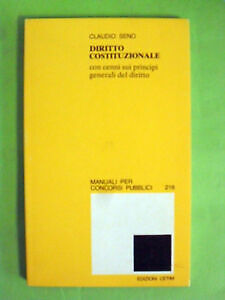 Diritto costituzionale seno - costituzionale,