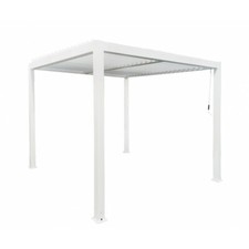 GAZEBO PERGOLATO BIOCLIMATICO 3X4 BIANCO