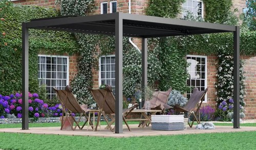 Gazebo dubai lamelle tetto - gazebo,