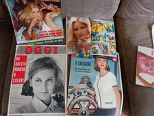 LOTTO BLOCCO  4  RIVISTE -OGGI- SORRISI E  CANZONI CON FOTO DI GABRIELLA FARINON