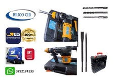 TRAPANO SCALPELLATORE MARTELLO DEMOLITORE 2000w 32MM TASSELLATORE CON ACCESSORI