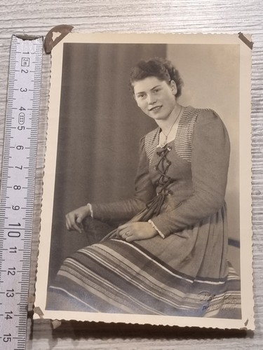 Bella donna foto vecchia - foto,