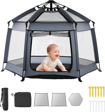 Box per Bambini Neonati 150X150 Cm, Box per Bambini Pieghevole Portatile, Con Te