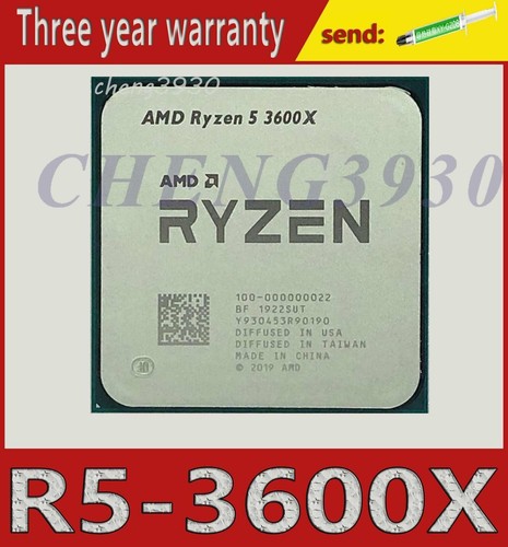 Amd ryzen 3600x - 5,