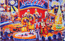 FACCINCANI ATHOS -  SERIGRAFIA POLIMATERICA su TELA Cm. 54 X 84