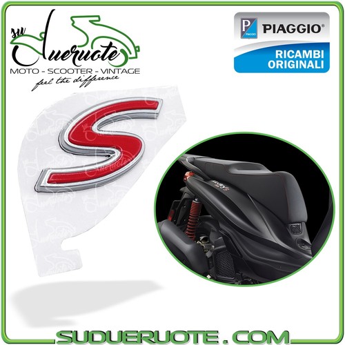 Targhetta laterale carena - targhetta,