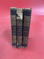 1834 CHILDREN OF THE ABBEY Gothic Novel Regina Maria Roche Complete Volume l-lII