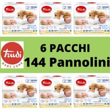 Pannolini Trudi Offerta Taglia 2 6 Pacchi Scatola Risparmio 3-6 kg 108 Pannolini