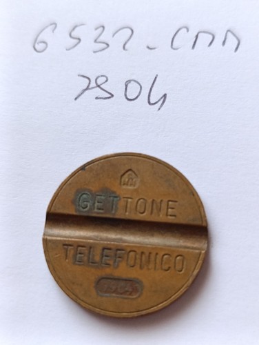 Gettone telefonico zecca cmm - gettone,