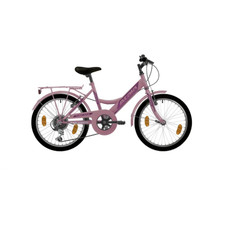 ATALA BICI DA PASSEGGIO CITY 20" TOSCANA 6 VELOCITA' ROSA SCURO BAMBINA