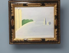 ? VIRGILIO GUIDI olio su tela “ Bacino San Marco 66x 56 cm 