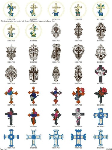 Croci pasquali collezione - 97,