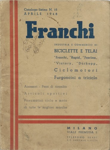 Catalogo biciclette franchi - catalogo,