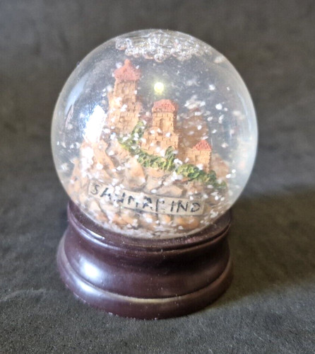 Palla vetro con - palla, neve