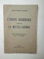 Raro libro Giovanni Papini