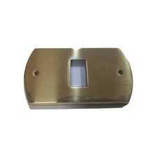 PLACCA OTTONE LUCIDO  MAGIC