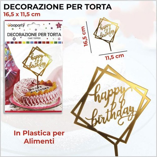 Decorazioni torte topper - topper, 70