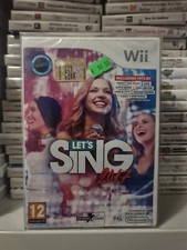 LET'S SING 2017 + MICROFONO NINTENDO WII NUOVO SIGILLATO VERSIONE ITALIANA