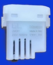 BTICINO LIVINGLIGHT LAMPADA A LED SICUREZZA DA INCASSO 1 MODULO 230VAC LN4381