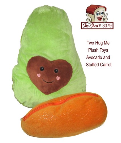 Peluche hug avocado - 17",