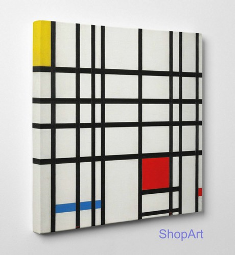 Quadro piet mondrian - quadro,