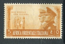 COLONIE ITALIANE AFRICA; 1941