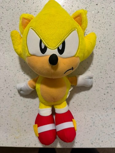 Peluche sonic hedgehog - hedgehog, giallo