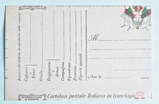 cartolina postale militare in