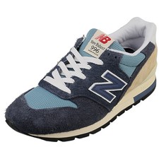 New Balance 996 Made In Usa Scarpe da Ginnastica Uomo Moda in Blu Navy - 8 UK