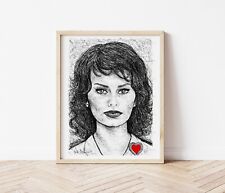 Sophia Loren Napoli ritratto