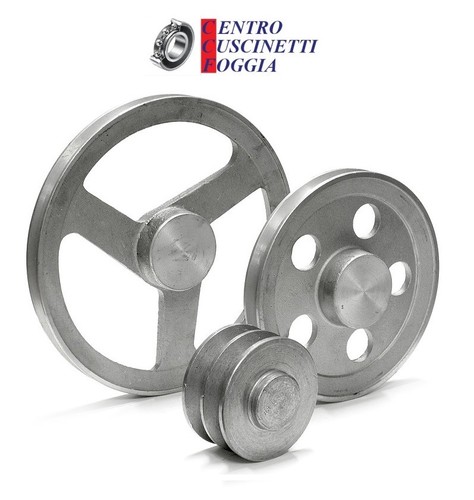 Puleggia alluminio monoblocco - alluminio,