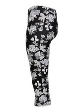 Solada Leggings donna a pinocchietto con stampa fiori