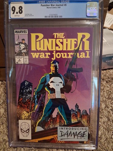 Punisher war journal cgc - war, 8