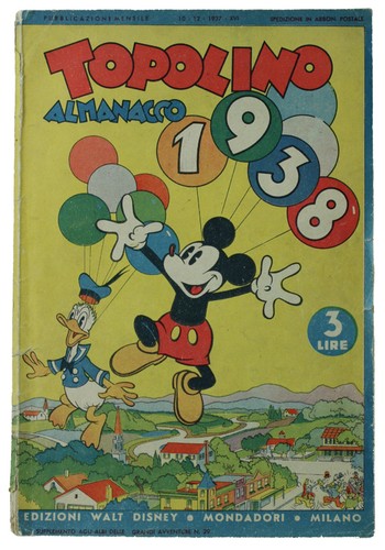 Topolino almanacco 1938 - topolino,