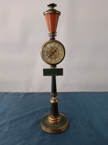 Orologio scrivania lampione - da,