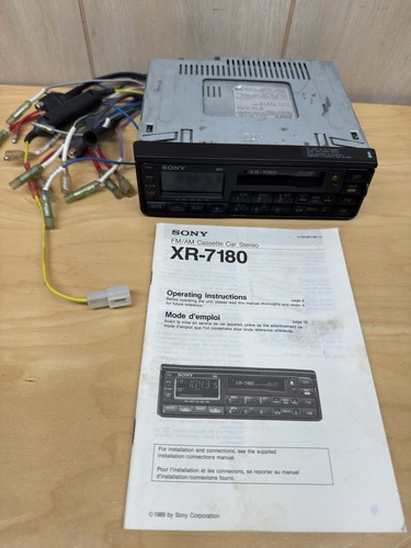 Sony 7180 am cassetta - xr-7180,