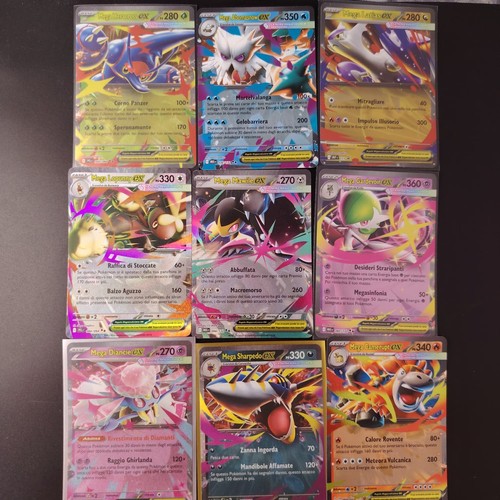 Pokemon lotto mega rare - 9, ex