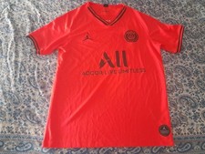 PARIS SAINT GERMAIN 2019 2020 AWAY SHORT MAGLIA ORANGE NIKE M