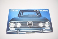 brochure depliant originale Alfa Romeo 1750