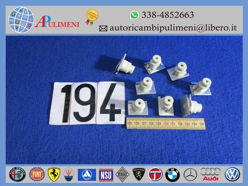 Clip bottone molletta pz - 8,