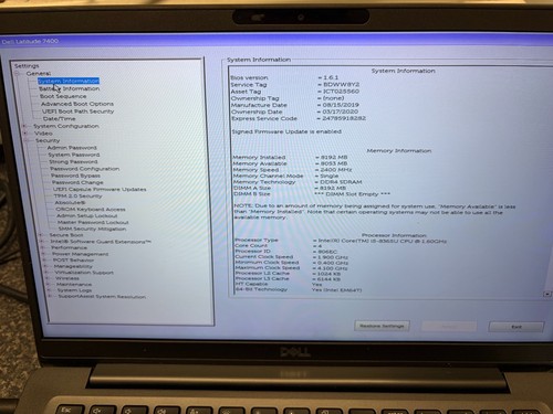 Dell latitude 7400 - dell,