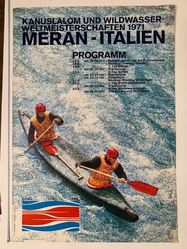 Kanoe kayak slalom and open - slalom,