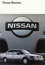 NISSAN MAXIMA V6 depliant