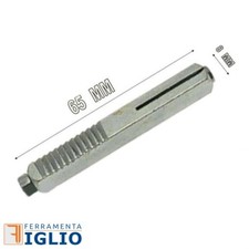 Adattatore Quadro 8x65 mm Ferma Blocca Maniglia su Porte Blindate per Serrature
