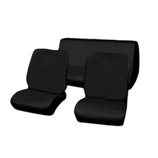 COPRISEDILI AUTO COMPATIBILI CON 126 FODERE NERO COPRI SEDILI