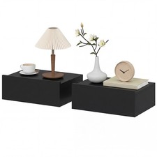 HOMCOM Set di 2 Comodini