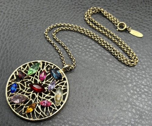 Vintage gold tone multi color - multi,
